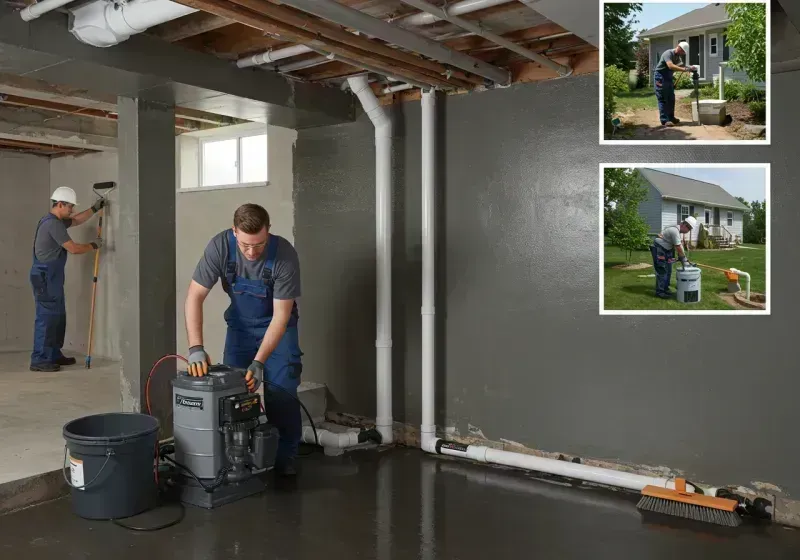 Basement Waterproofing and Flood Prevention process in New Port Richey East, FL